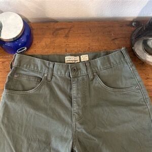 Patagonia Twill Traveler Olive Green Men's Pants